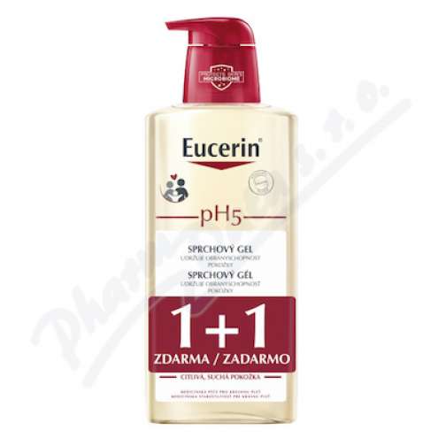 EUCERIN pH5 Гель для душа, 400 мл 1 + 1